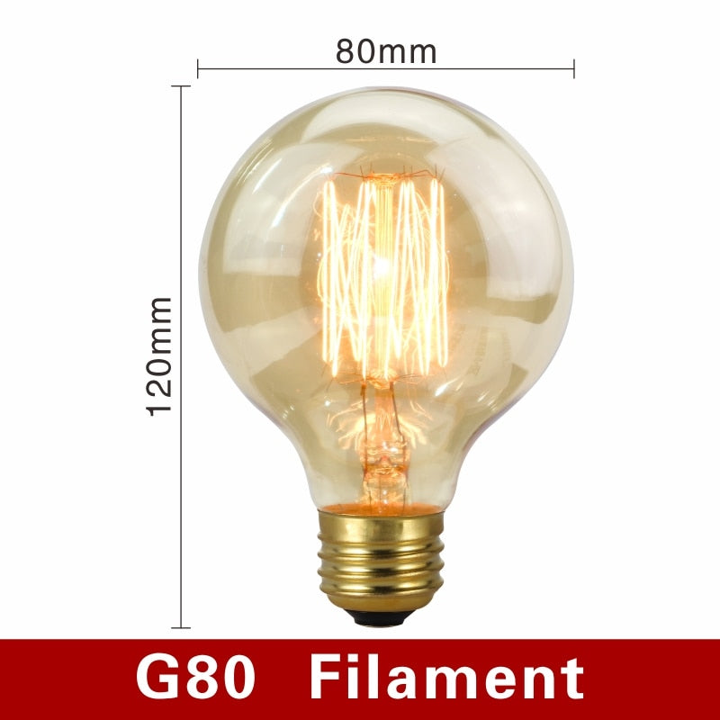 Retro Style Light Bulbs - Nostalgic Illumination