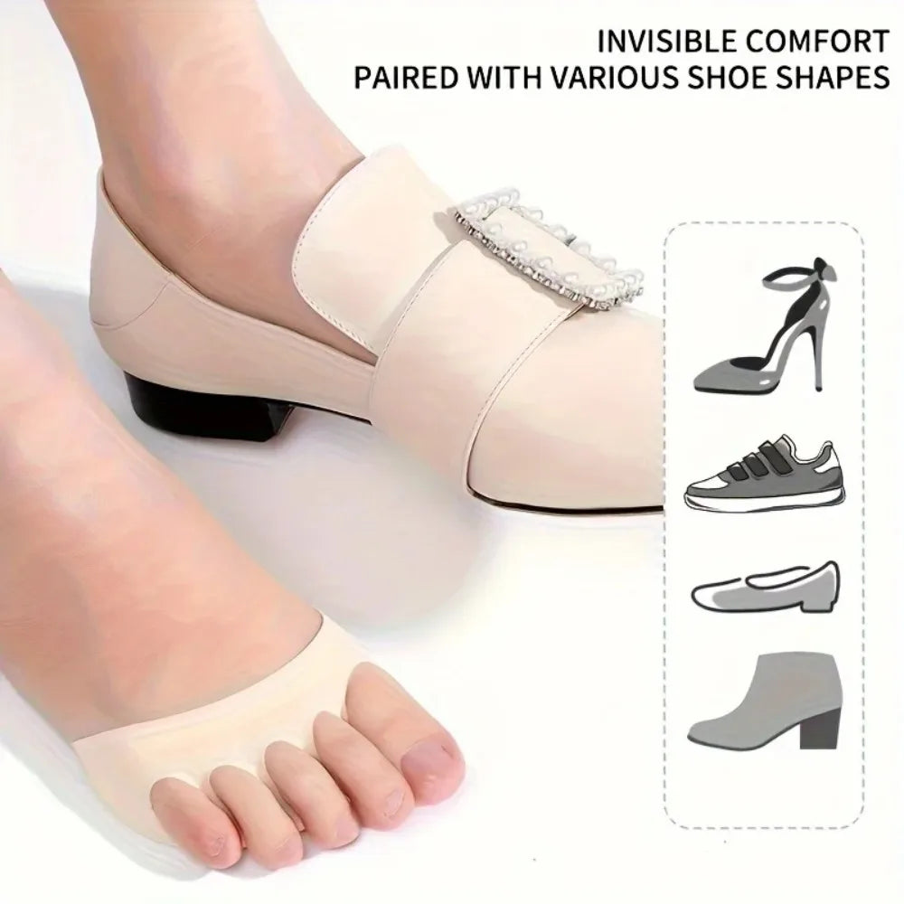 Sleek Comfort Metatarsal Pads for High Heels – Discreet Forefoot Cushions