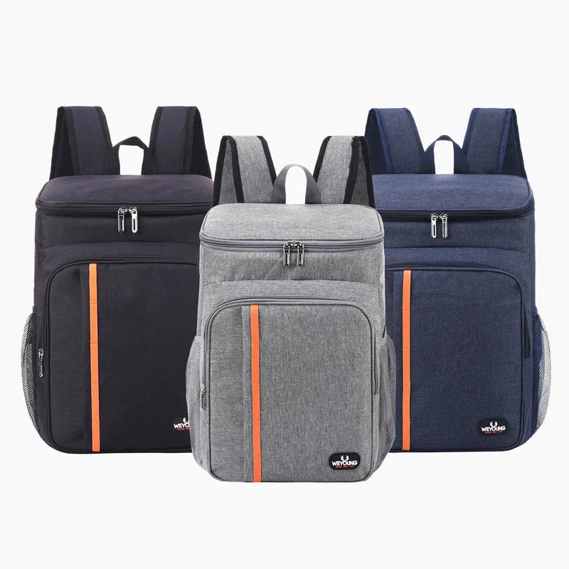 Waterproof Oxford Cooler Backpack for Lunch – Portable Thermal Bag