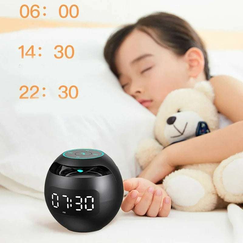 Speaker Clock with Alarm Functionality – GlowBeep Design