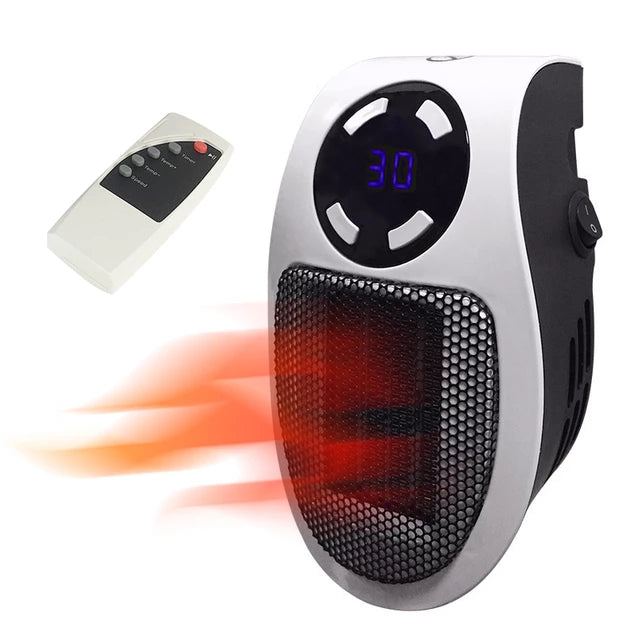 Compact Electric Personal Space Heater for Instant Warmth