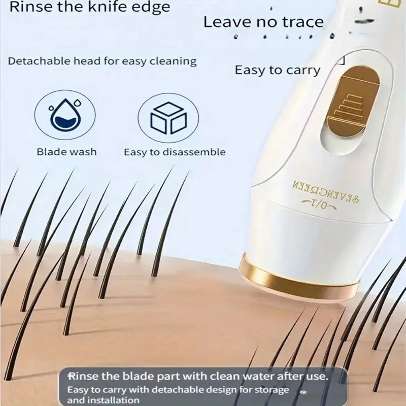 Effortless Elegance: Cordless Women's Hair Removal Shaver