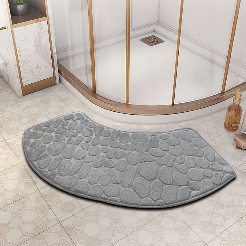 Luxurious 3D Textured Bath Mat with Quick-Dry Technology