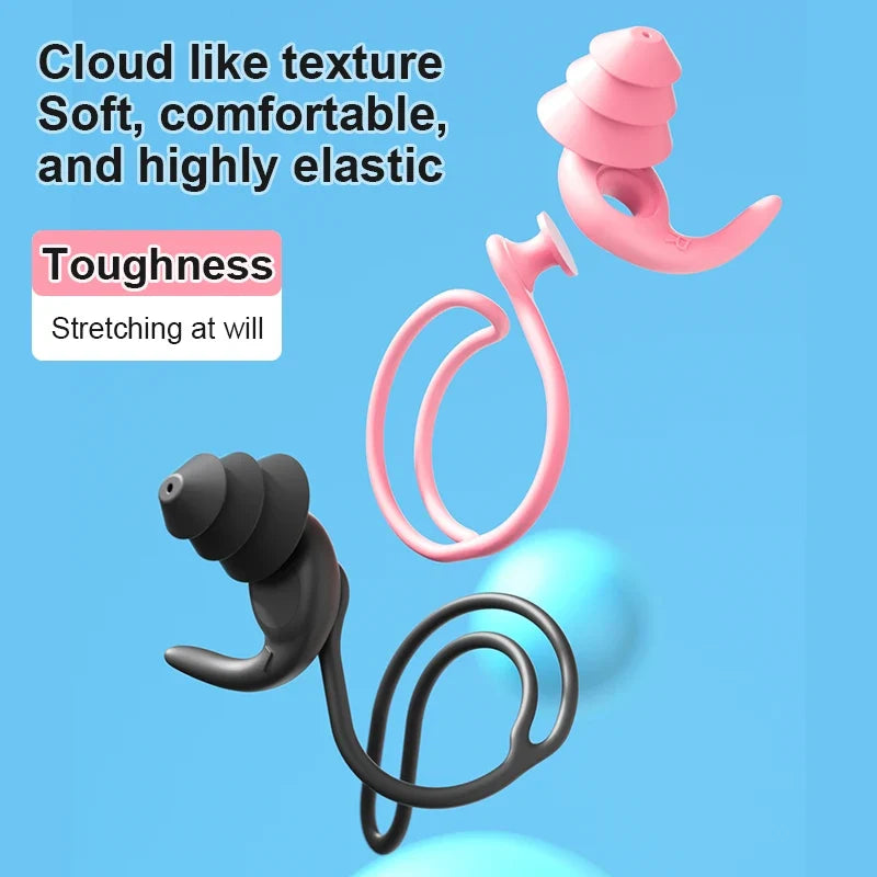 AquaGuard Swim Earplugs – Comfortable Waterproof Silicone Ear Protection for Water Activities