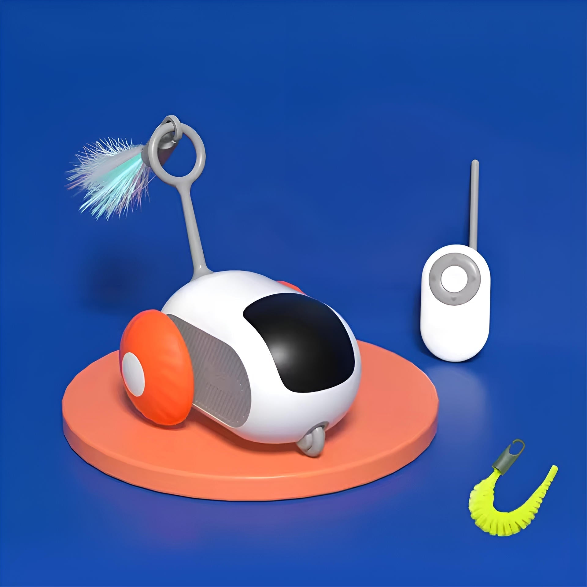 Interactive Remote-Controlled Cat Playmate