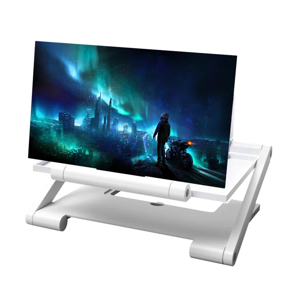 SmartView 8-Inch Mobile Screen Amplifier – Adjustable Stand for Enhanced Viewing