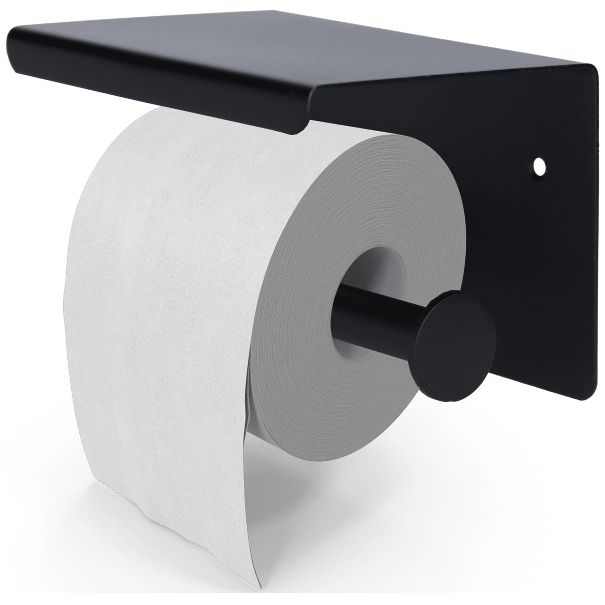 Space-Saving Wall-Mounted Toilet Storage Rack