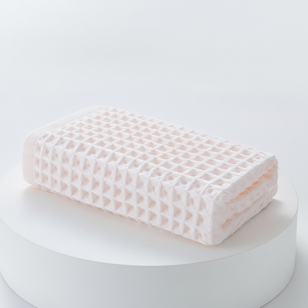 Waffle Texture Quick-Dry Towel