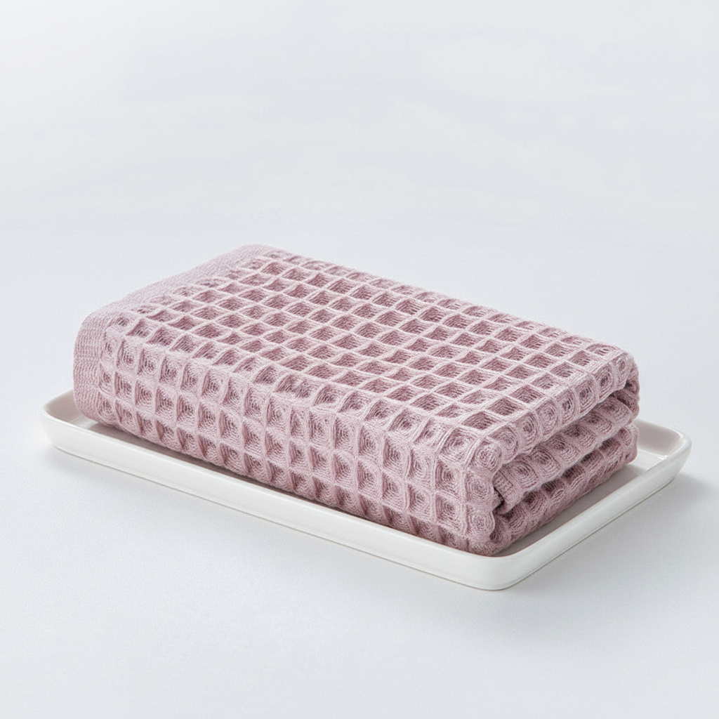 Waffle Texture Quick-Dry Towel