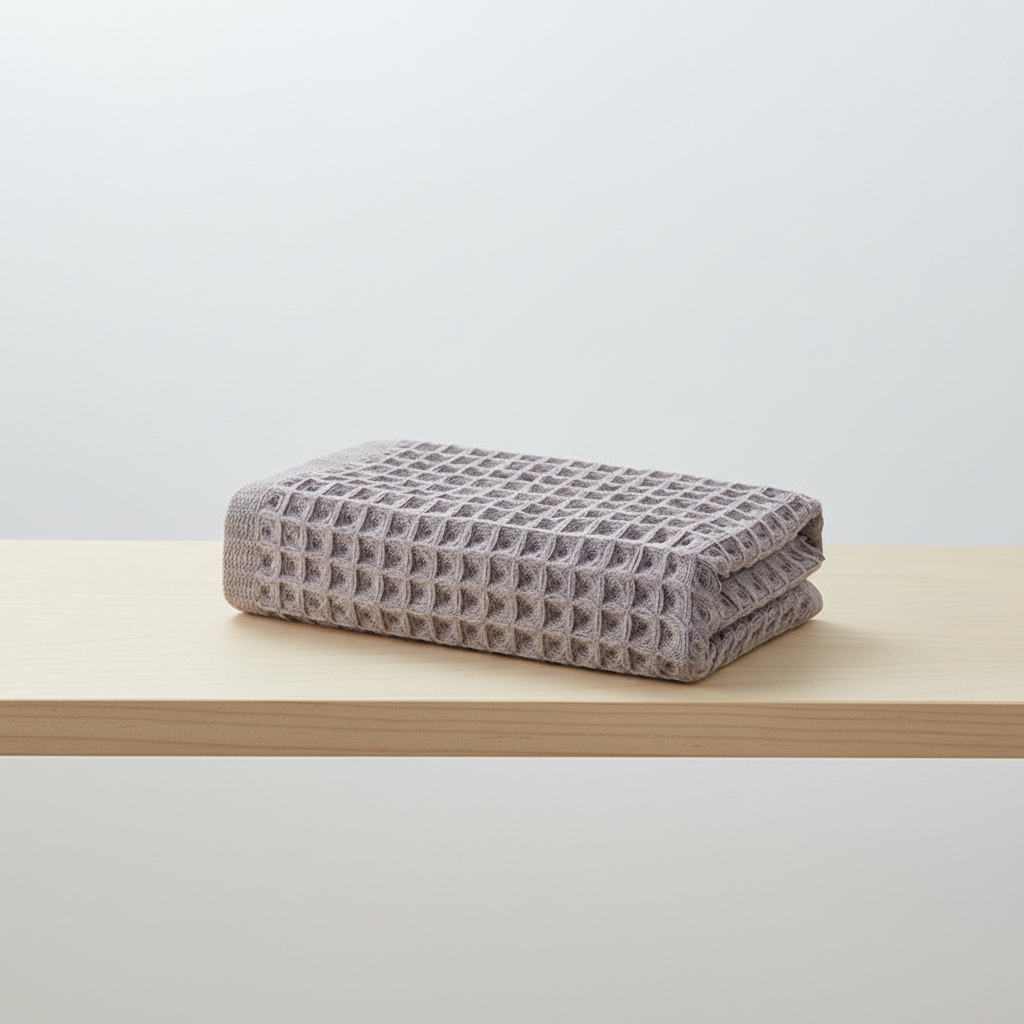 Waffle Texture Quick-Dry Towel