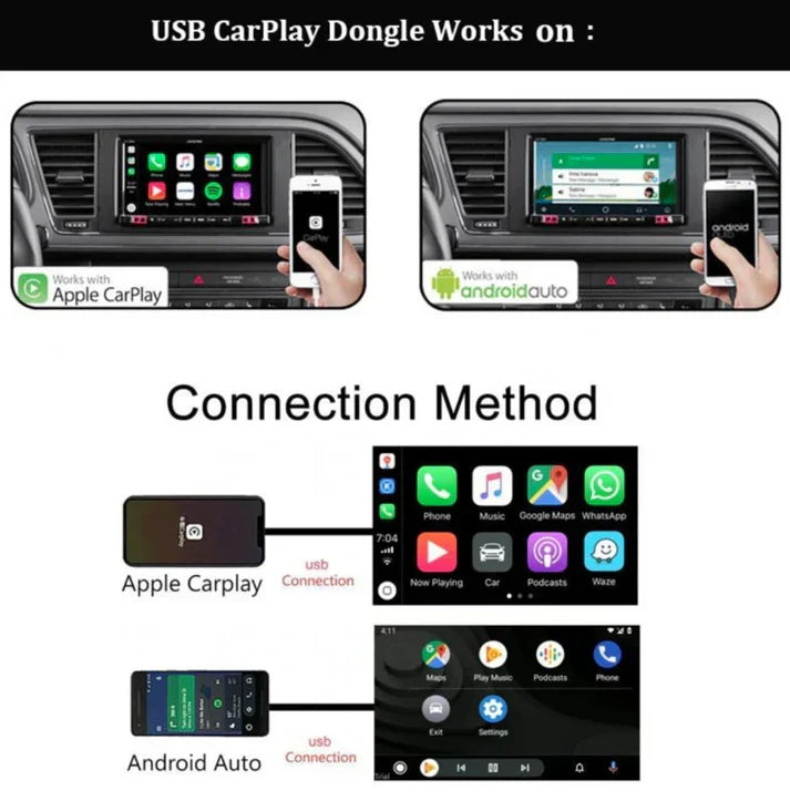 Universal Wireless CarPlay & Android Auto Connector
