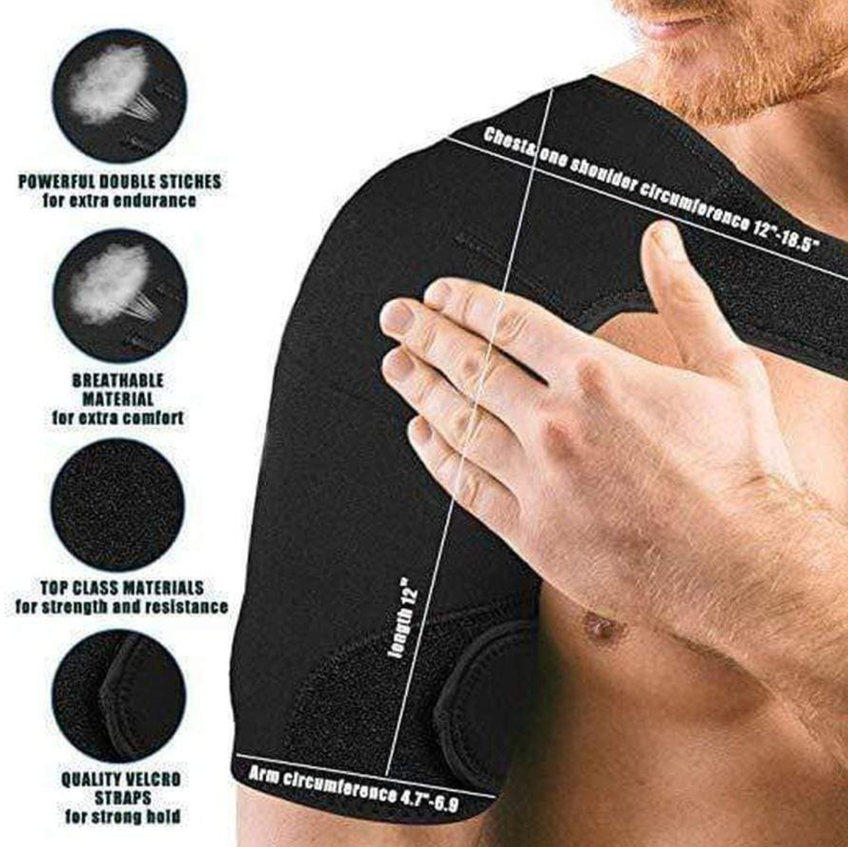 Ultimate Shoulder Support Sleeve for Pain Relief