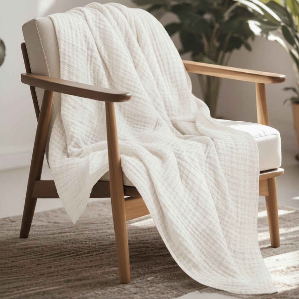 BreezyComfort – Lightweight Blanket for Everyday Relaxation