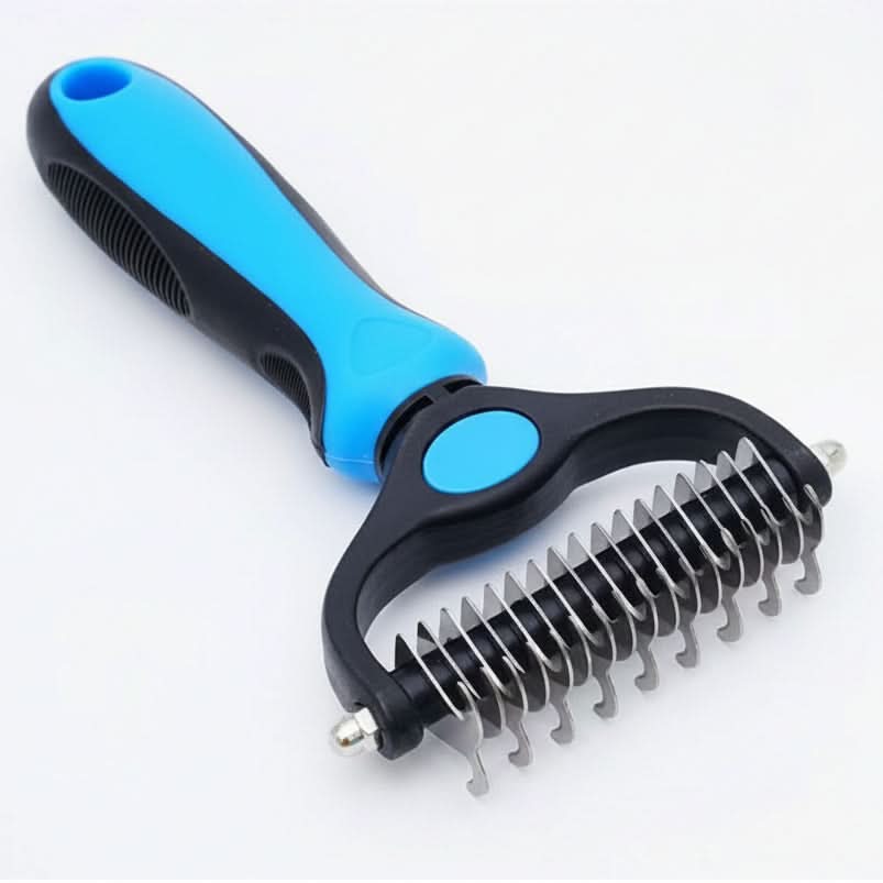 PetGroom Pro – Versatile Dual-Sided Shedding Brush for Pets