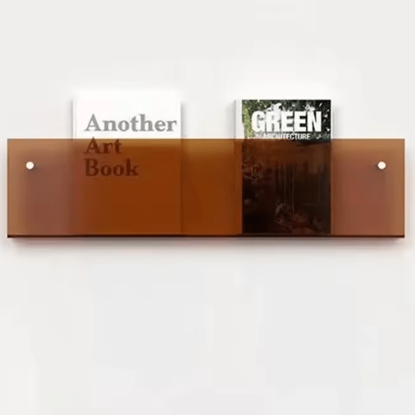 SleekWall – Contemporary Magazine Holder for Wall Display