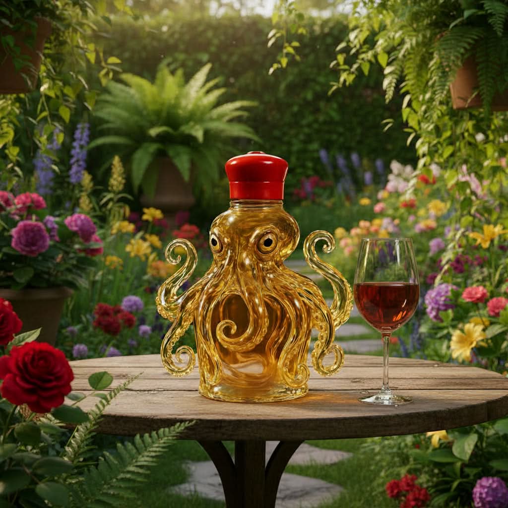 Nautical Elegance – Artistic Wine Decanter for Modern Tables