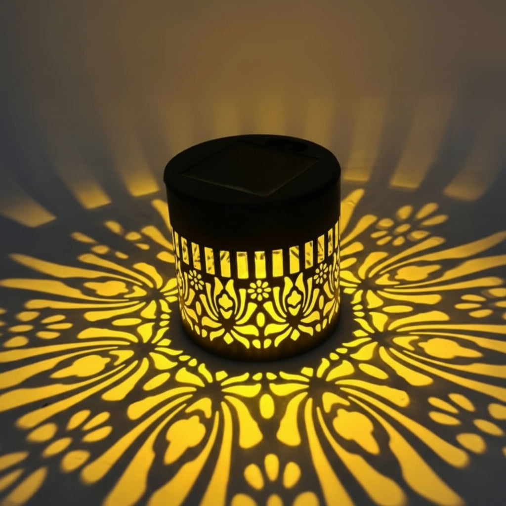 Lunara – Solar Lotus Projection Decorative Table Light