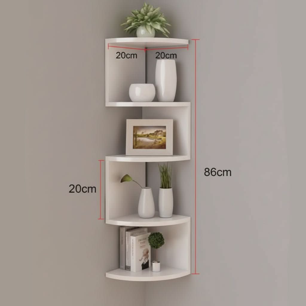 Stylish Space Saver - Corner Shelf for Every Room