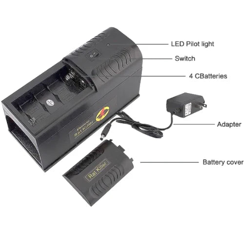 Smart Rodent Eliminator - Humane Electric Trap