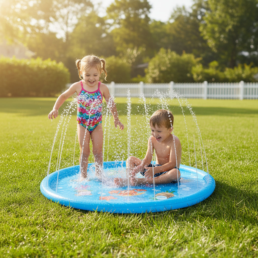 AquaJoy – Interactive Water Play Mat for Kids
