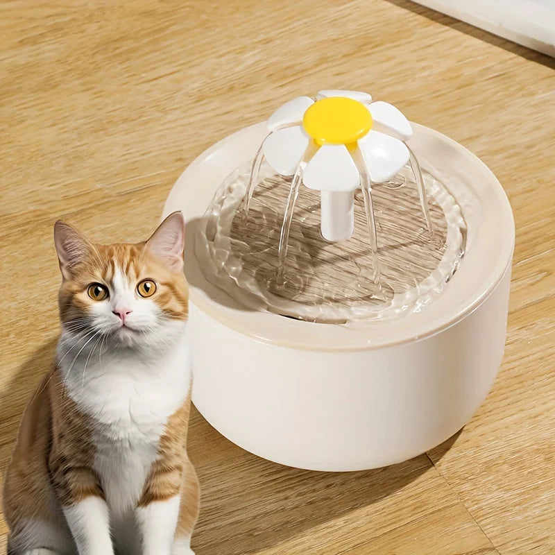 HydraPaw Rechargeable Cat Water Fountain | Smart Drinking Solution
