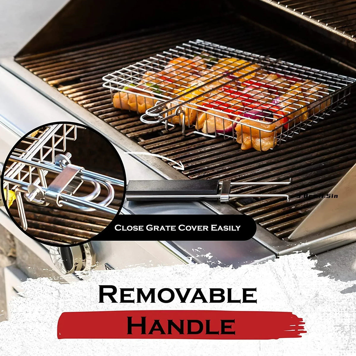 GrillMaster Pro Basket – Collapsible Non-Stick Grilling Solution for All Foods