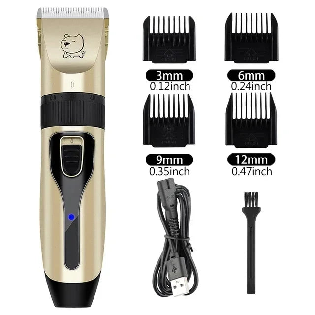 PawTrim Pro – Rechargeable Quiet Cordless Dog Grooming Clippers