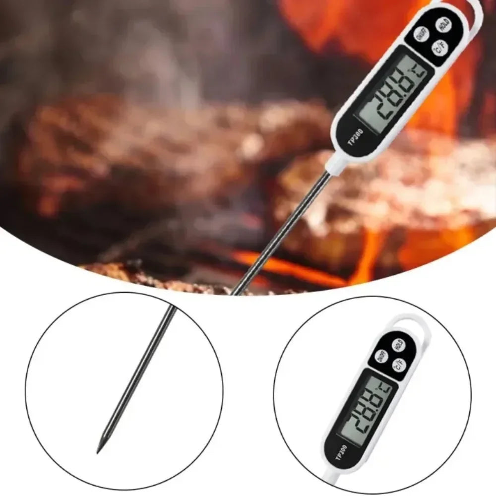 Precision Cooking Thermometer | Fast-Read Digital Display for Meats & More