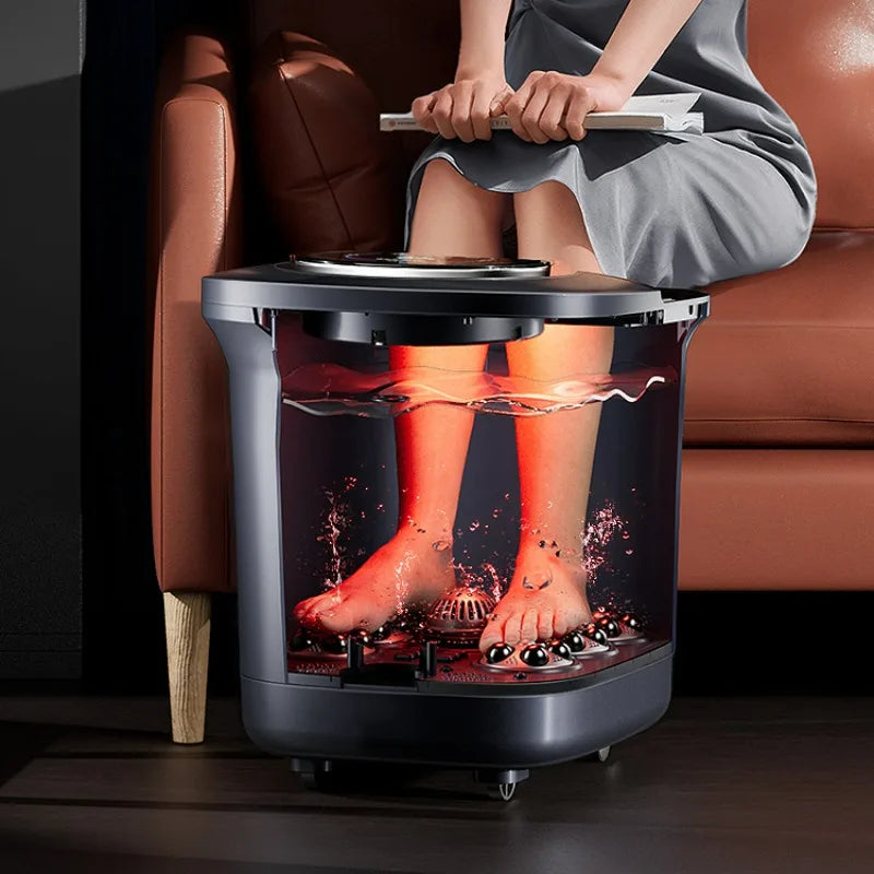 RelaxHeat Electric Foot Spa with Adjustable Temperature Control