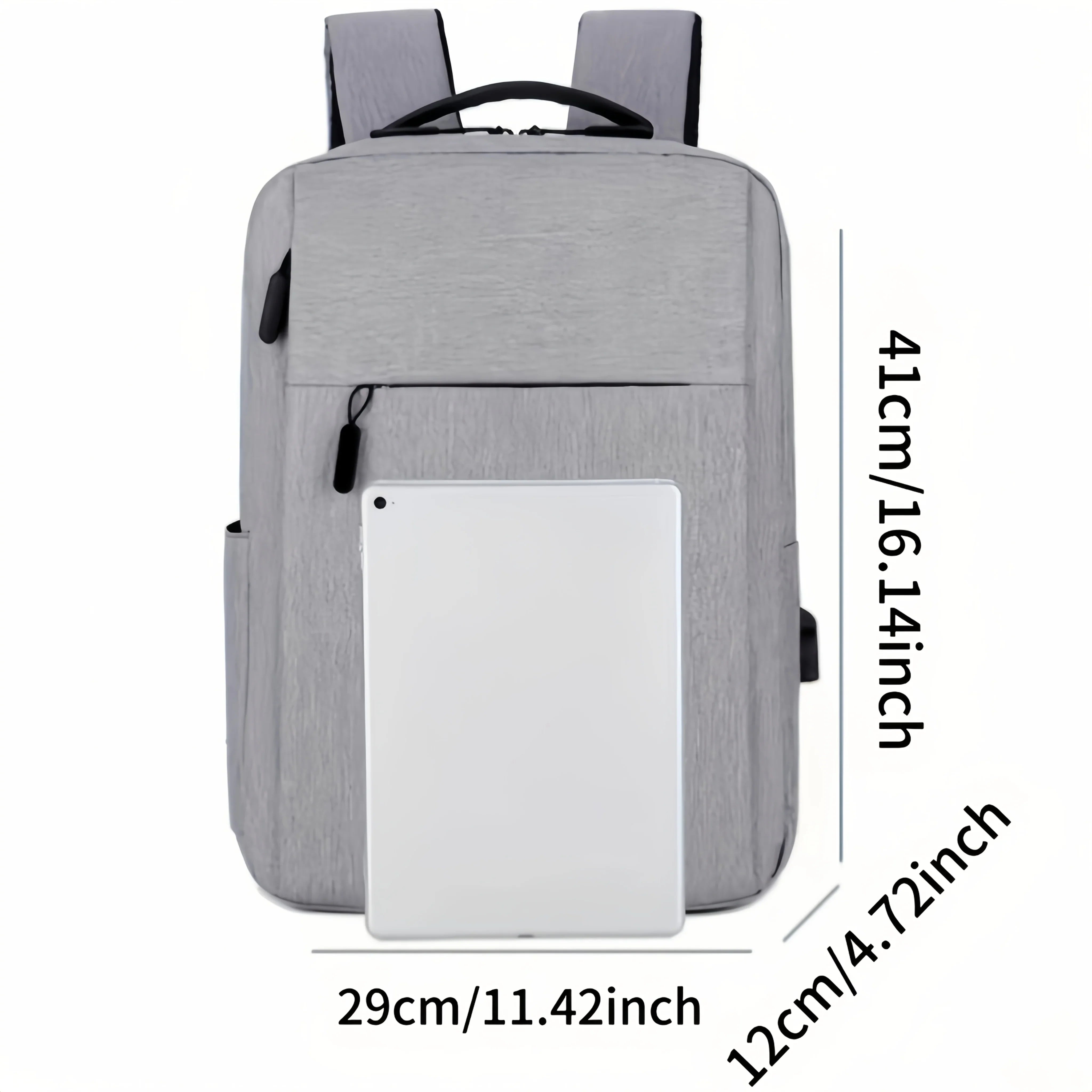 Versatile 15.6-Inch Tech Backpack with USB Charging Feature
