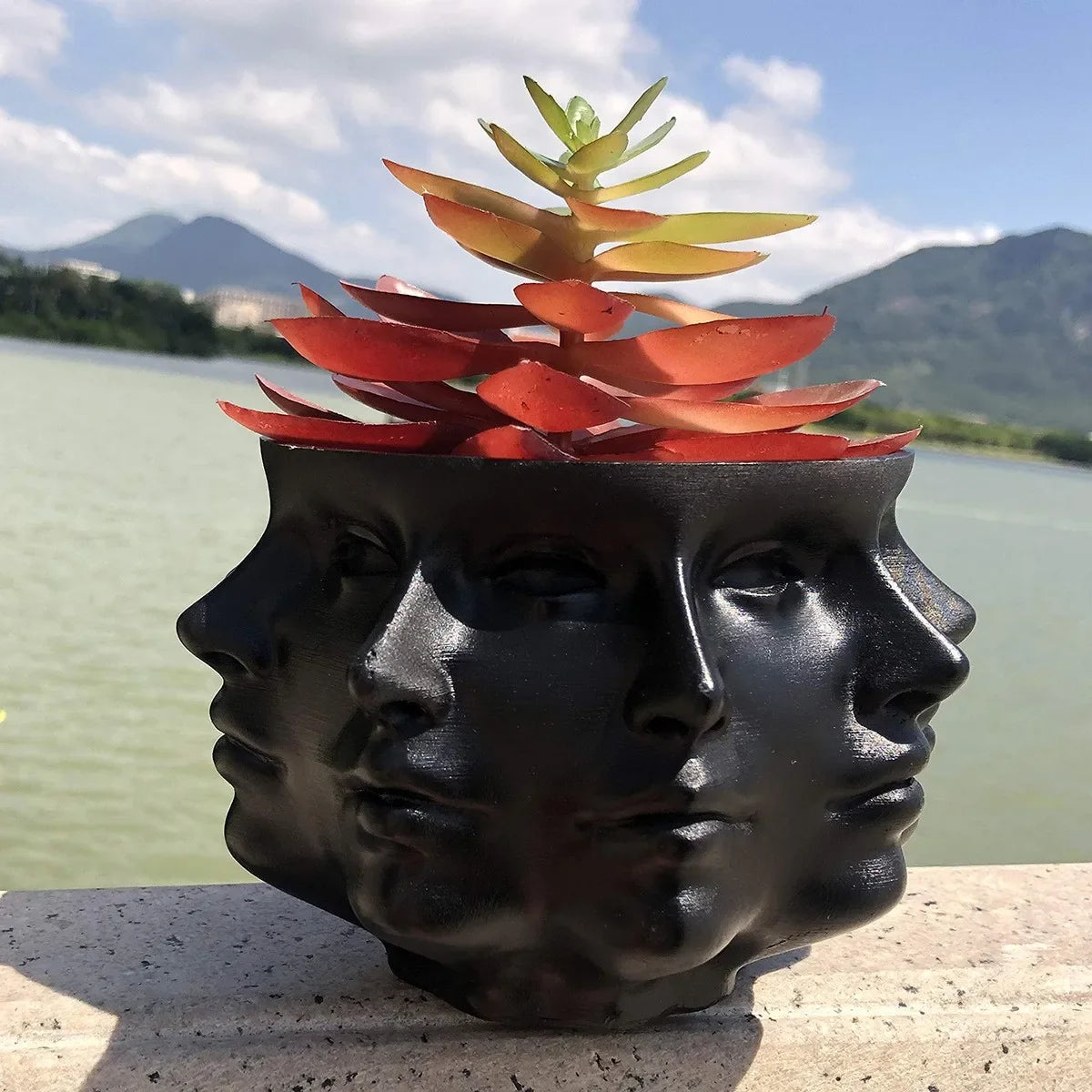 Face Pot for 3D Facial Treatments