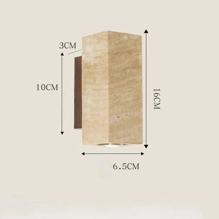 Elegant Natural Stone Wall Light for Cozy Spaces