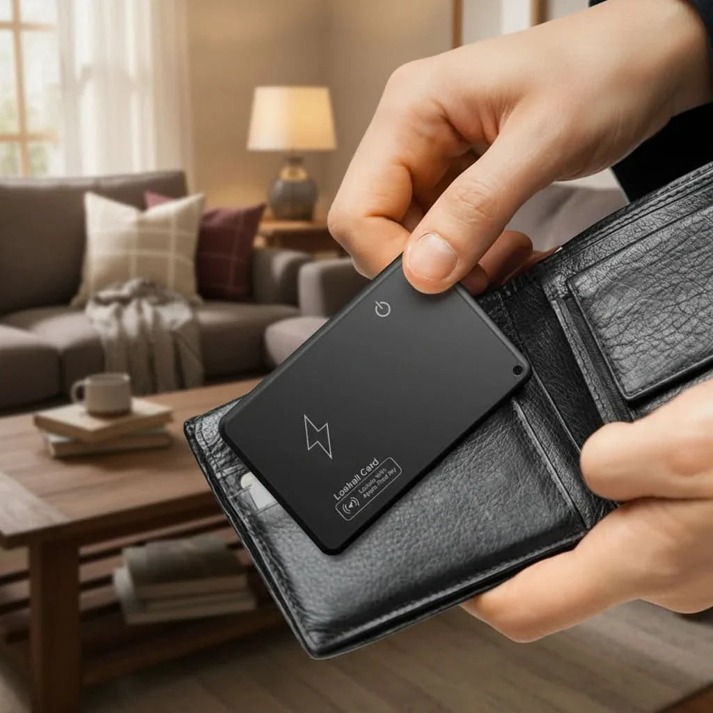 TrackMate – Compact Smart Tracker for Bags and Valuables