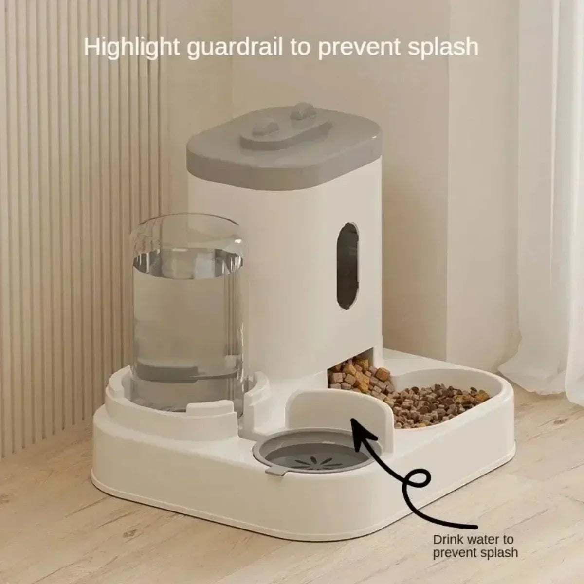 SmartFeeder Plus: Automatic Pet Food & Water Station for Cats & Dogs