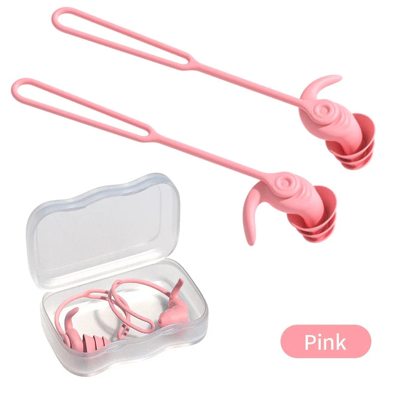 AquaGuard Swim Earplugs – Comfortable Waterproof Silicone Ear Protection for Water Activities