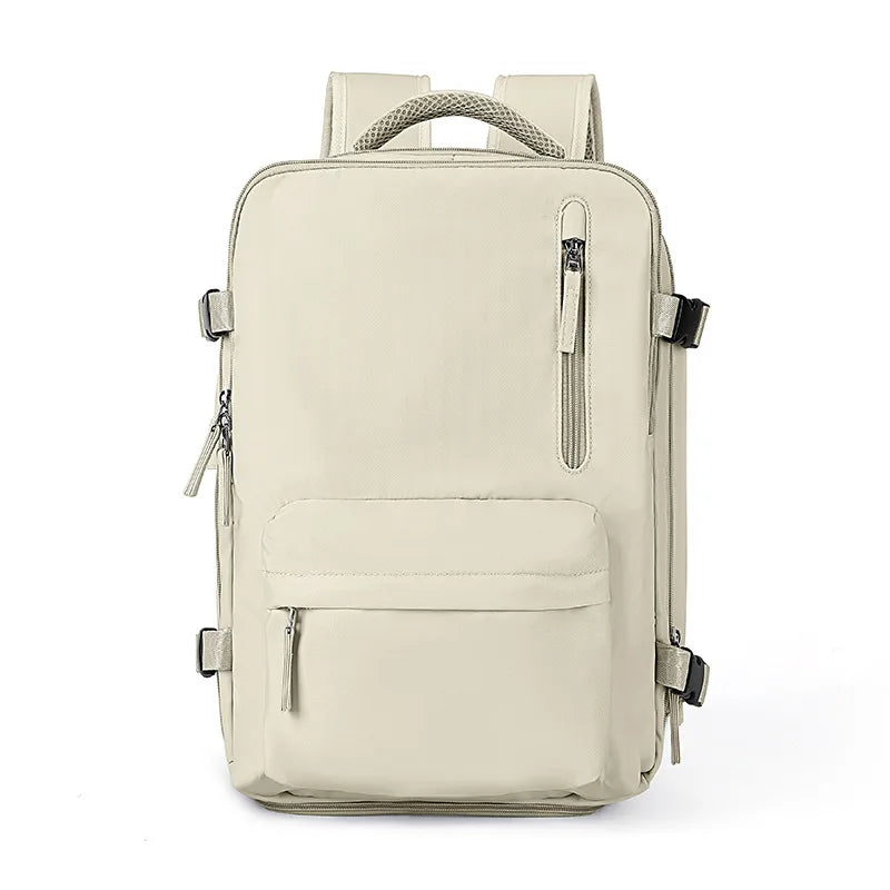 Versatile Travel Backpack with Shoe Storage Compartment