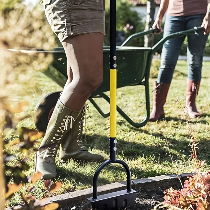 Precision Garden Edger – Durable Half-Moon Tool for Neat Lawn Borders
