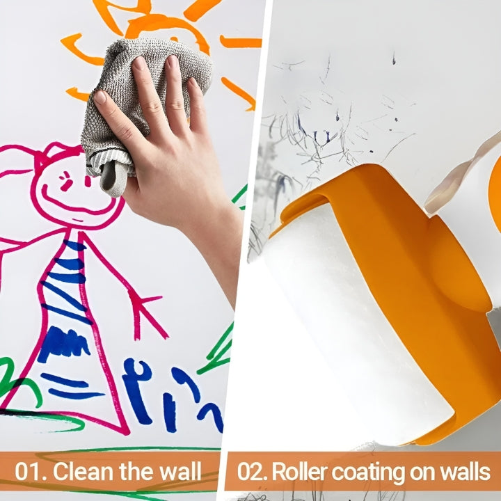 Ultimate Wall Touch-Up Roller with Paint (500g)