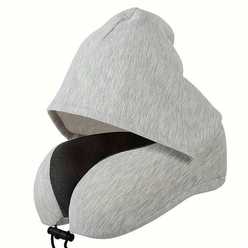SnugNest – U-Shaped Hooded Cushion for Ultimate Relaxation