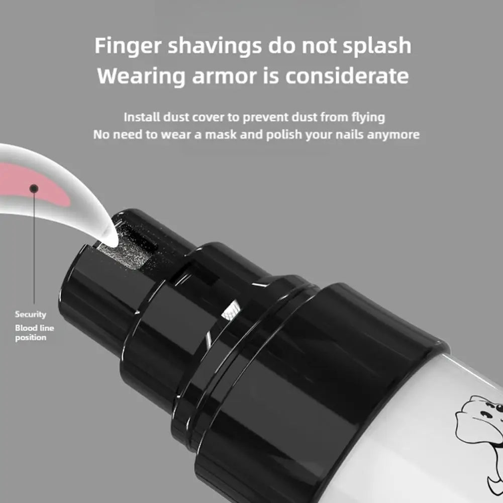 PawPerfect Rechargeable Nail Grinder – Quiet Grooming Tool for Dogs