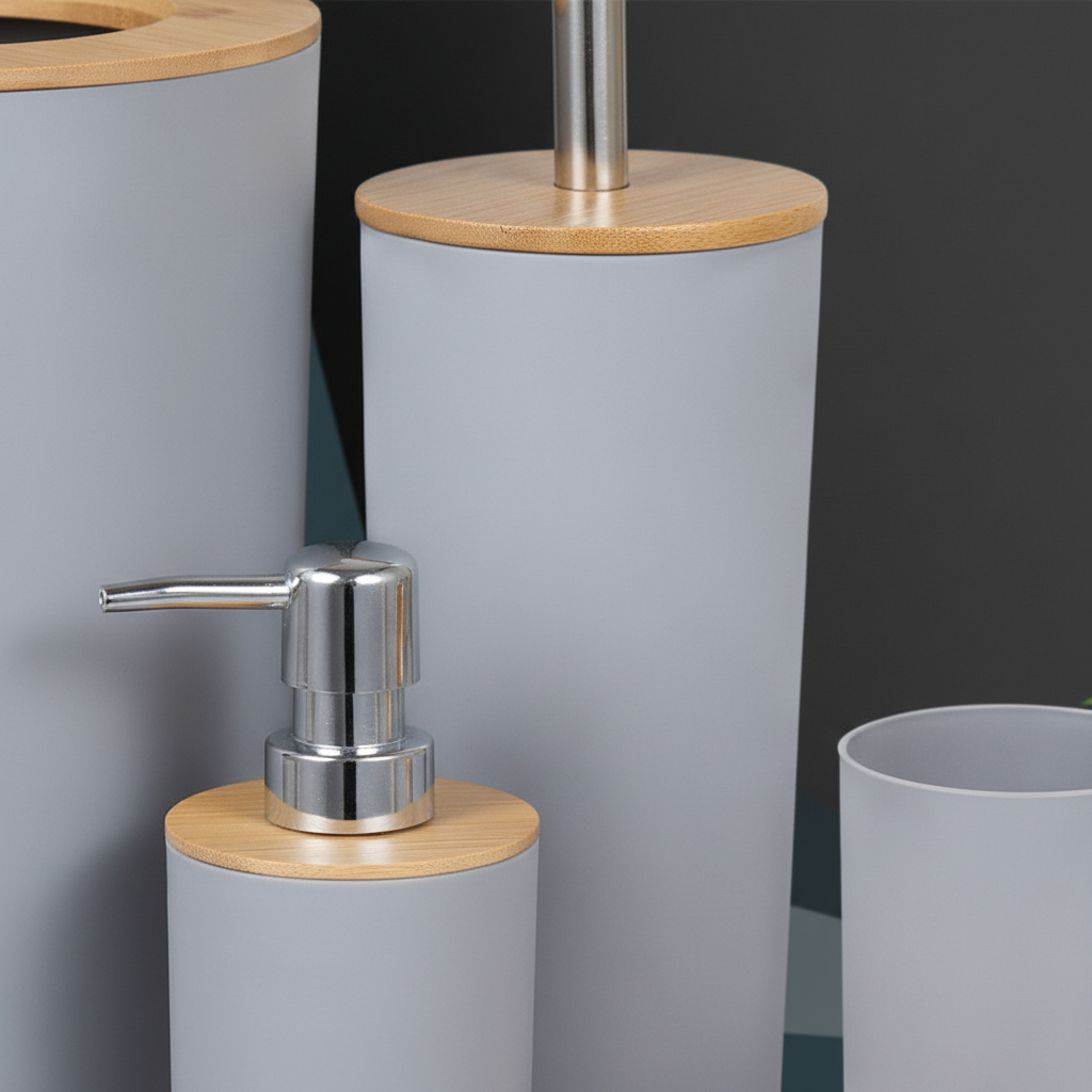 Bathroom Accessories Set - Six Piece Collection