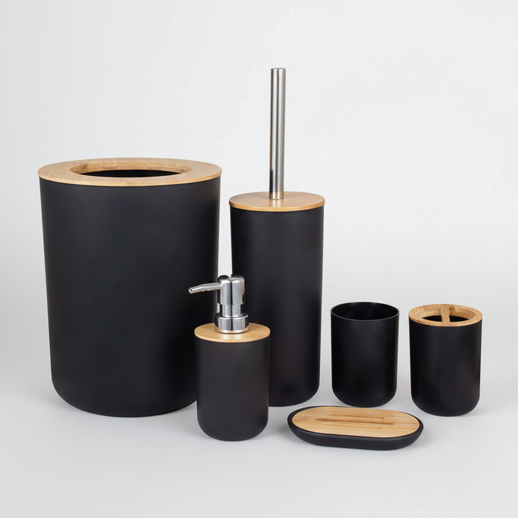 Bathroom Accessories Set - Six Piece Collection