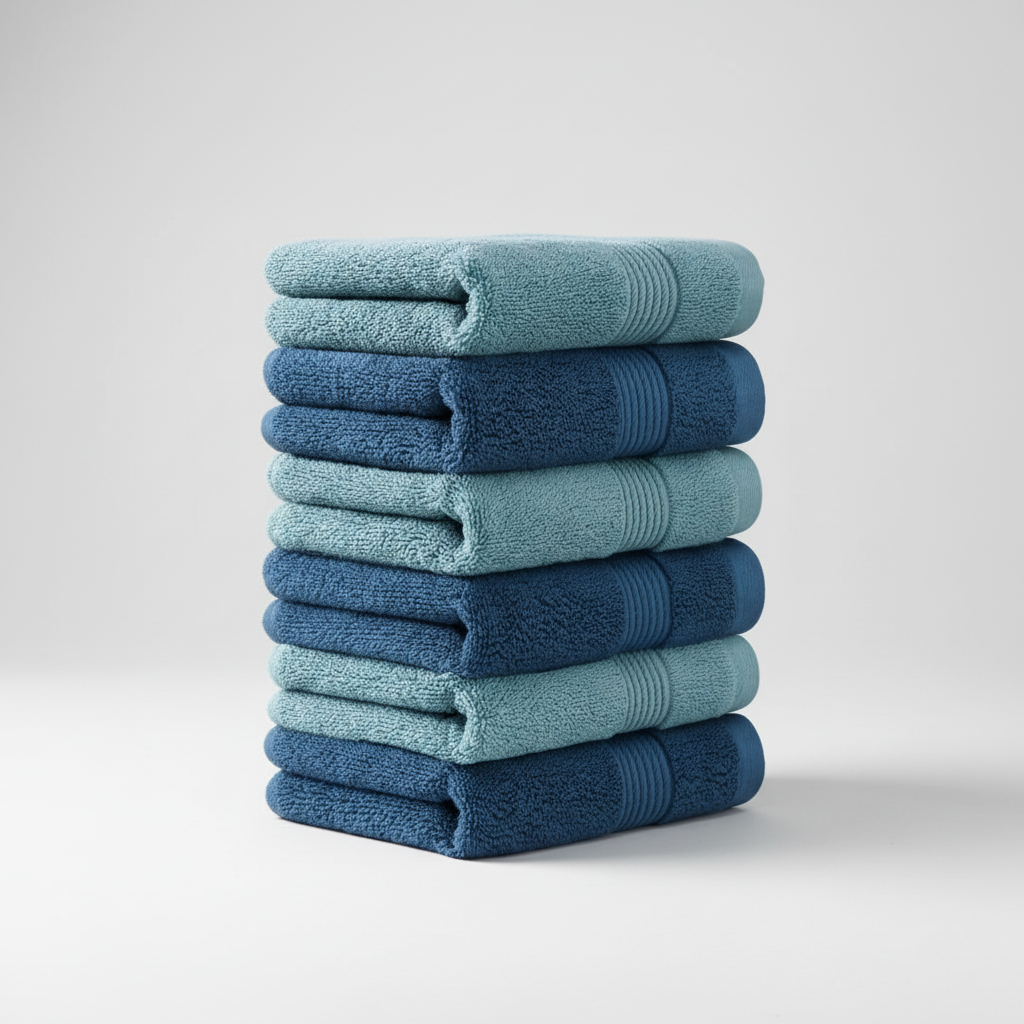 Guest Towel Set - Six Soft and Absorbent Towels