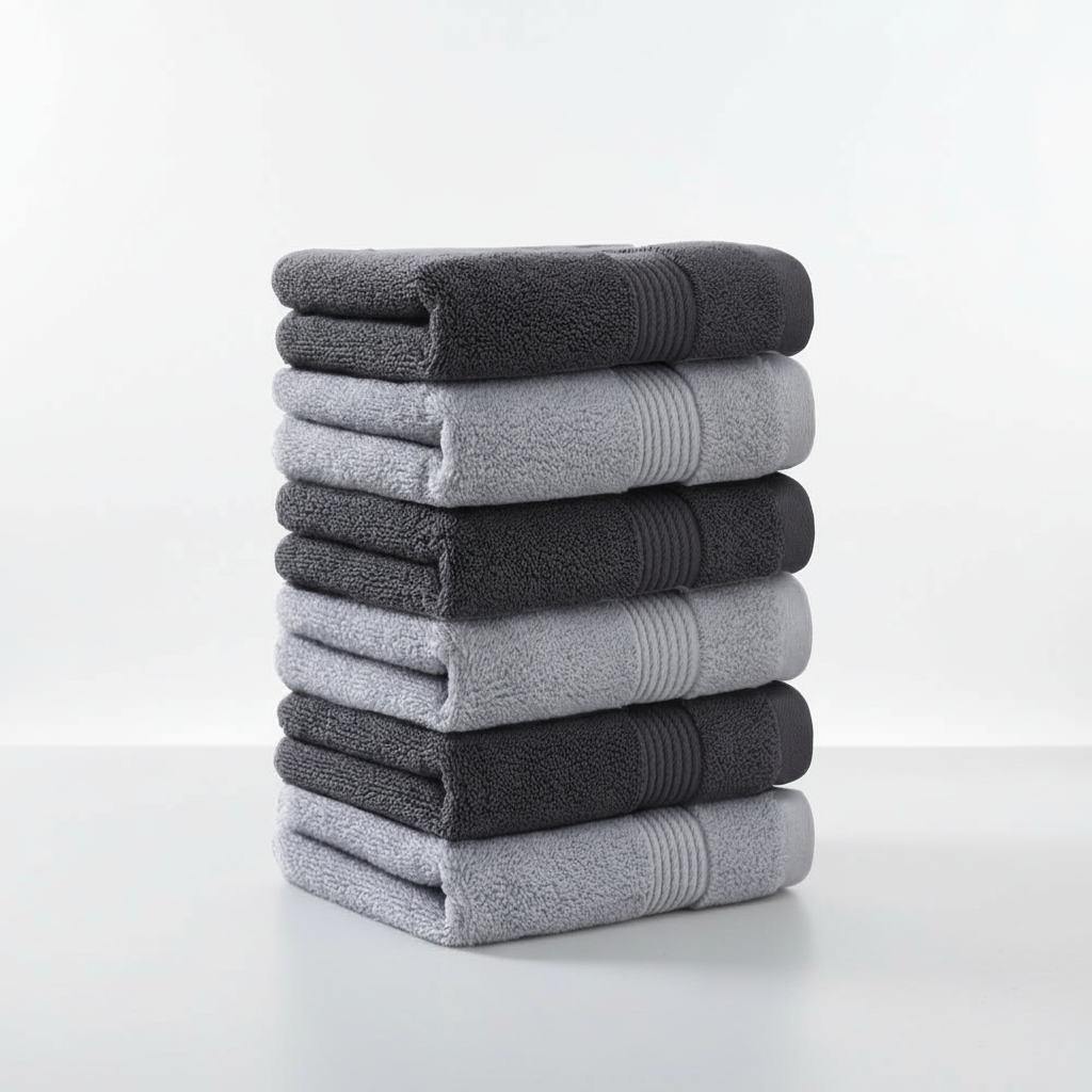 Guest Towel Set - Six Soft and Absorbent Towels