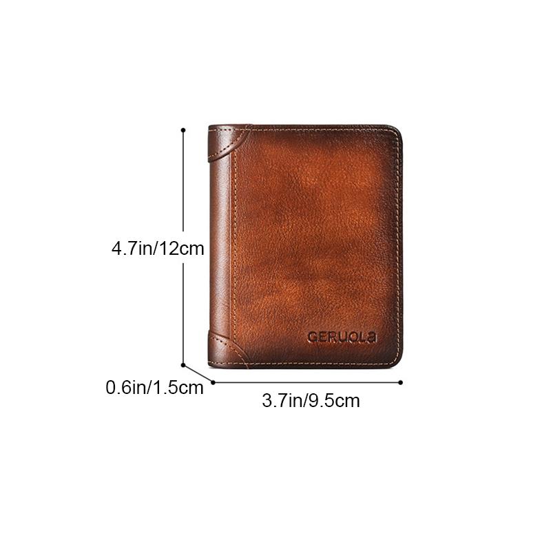 SleekGuard Wallet | Slim Bi-Fold with RFID Protection and Smart Storage