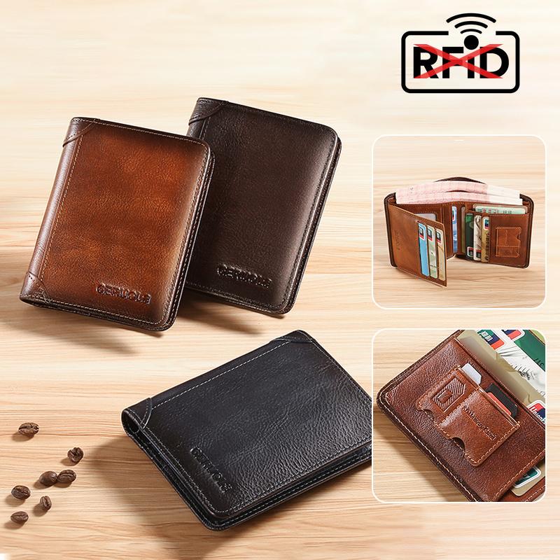 SleekGuard Wallet | Slim Bi-Fold with RFID Protection and Smart Storage