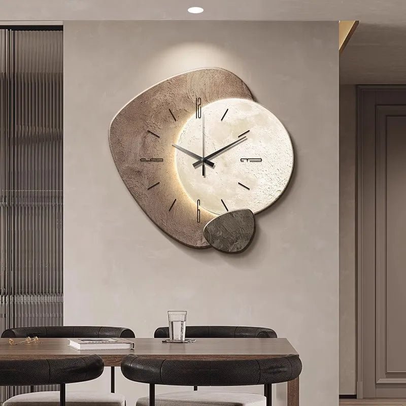 Scandinavian Style Wall Clock with Minimalist Design