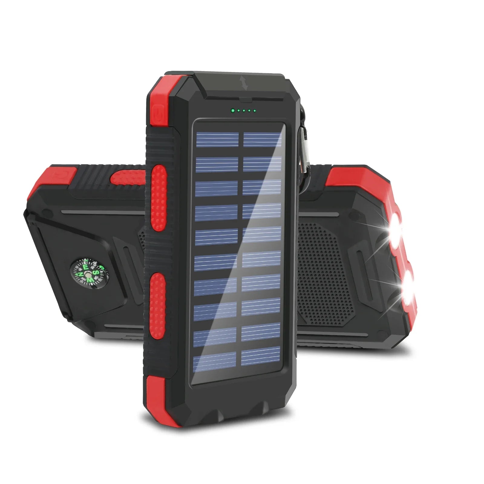 EcoCharge 20000mAh Solar Portable Power Bank with Fast Charge