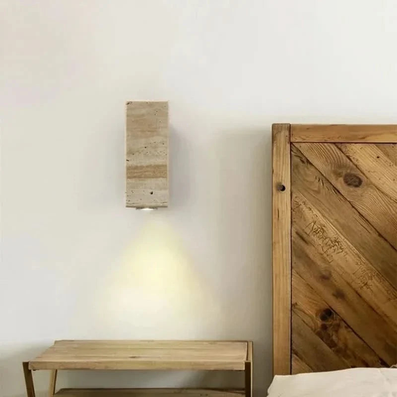 Elegant Natural Stone Wall Light for Cozy Spaces