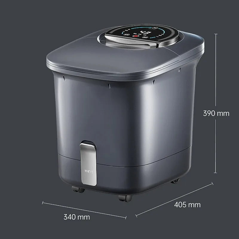 RelaxHeat Electric Foot Spa with Adjustable Temperature Control